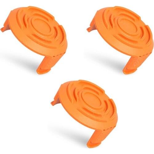 1PCS Grass String Trimmer Spool Line Cap Cover Lawn Mower Replacement Kits With Spring Auto Feed Work with For Worx WG150