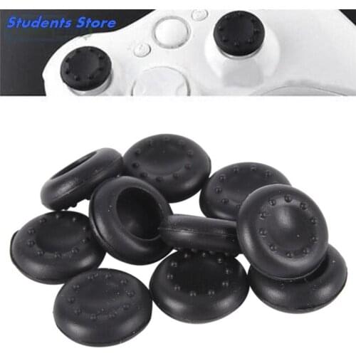 10 Pcs/lot Colorful Rubber Silicone Button Cap Analog Controller Silicone Cap Cover Thumb Stick Grip For PS3 PS4 XBOX 360