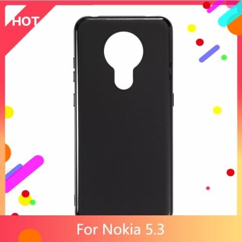 5.3 Case Matte Soft Silicone TPU Back Cover For Nokia 5.3 Phone Case Slim shockproof