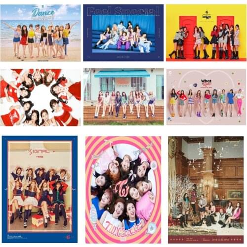 5D Diamond Embroidery K-POP Twice Music Album DIY Diamond Painting Diamond Mosaic Cross Stitch Kit Home Decoration