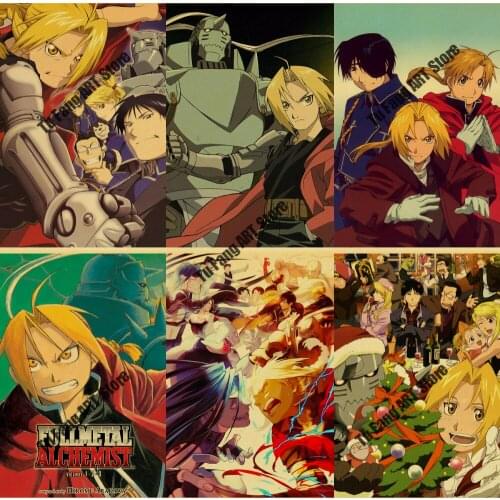 Diamond Embroidery Full Drill Diamond Painting Classic Anime Fullmetal Alchemist Cross Stitch Kits Mosaic Home Decor Gift