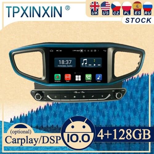 For Hyundai Ioniq Hybrid 2017 Android Car Stereo Car Radio with Screen 2 DIN Radio DVD Player Car GPS Navigation Head Unit