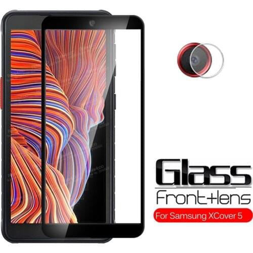 For Samsung Galaxy XCover 5 Glass Camera Protective Glass Sumsung XCover5 X Cover 5 SM-G525F/DS 5.3" Screen Protector Phone Film