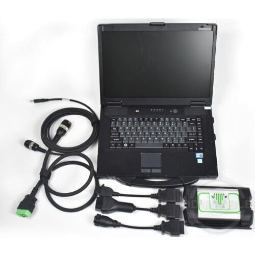 For Volvo Vocom 88890030 with ptt 2.7/2.5.87&1.12 dev2 Truck loaders excavators fault Diagnostic Tool+Panasonic CF31
