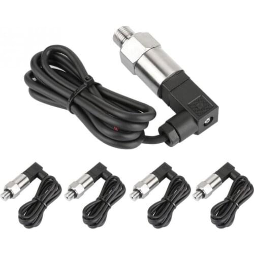 G1/4 Silicon Pressure Transmitter Transducer for Water Gas Oil 4-20mA Output 0-1.6MPA Pressure Range