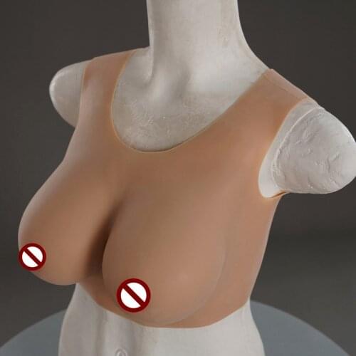 Crossdresser Silicone Breast Forms Flexible Soft Silicone Breast Huge Fake Boobs Transgender For Drag Queen Cosplay Mastectomy