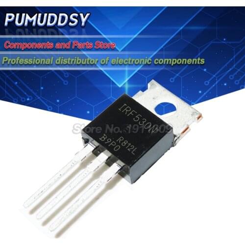 10PCS IRF530N IRF530 IRF530NPBF MOSFET MOSFT 100V 17A 90mOhm 24.7nC TO-220 IC