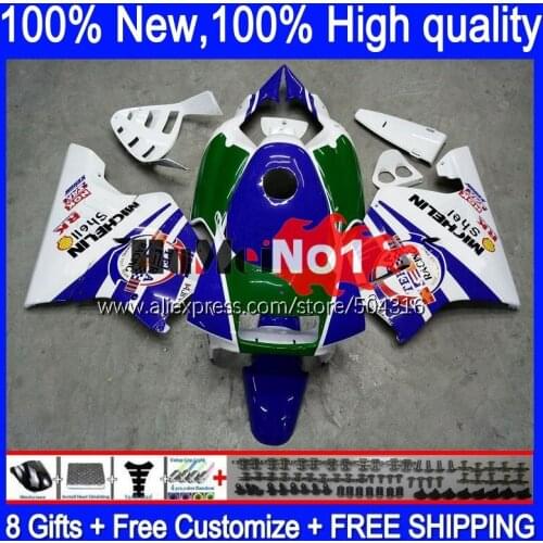 Body For HONDA NSR250R NS250 NSR 250 NSR 250R 1988 1989 131MC.14 MC16 MC18 PGM2 NSR250 R RR NSR250RR 88 89 Fairing blue green