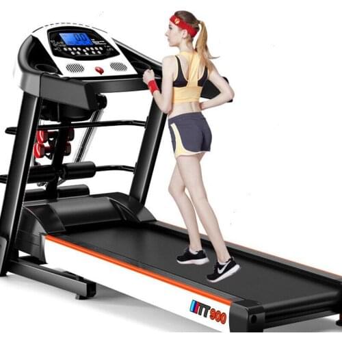 Multifunctional T900 treadmill home blue screen foldable silent home fitness equipment electric treadmill