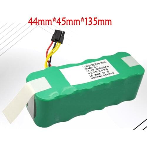 3500mAh Ni-MH Battery Pack for Ariete Briciola 2711 2712 2717 robotic Cleaner Vacuum cleaner parts 14.4V
