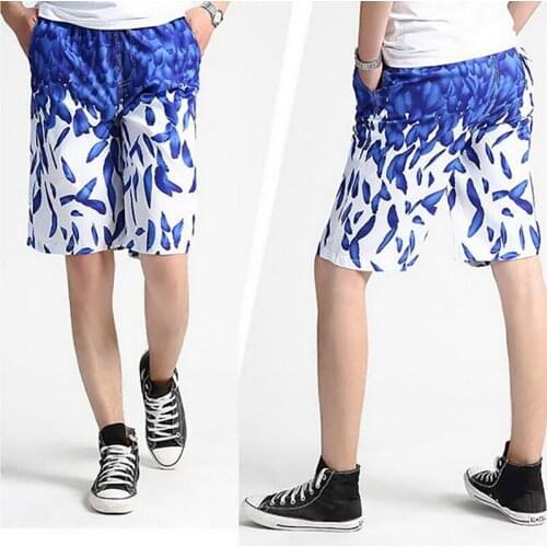New Arrival Swimsuit Summer Swimwear Men Swimsuit Swimming Print Boxer Short Quick-drying Sexy Mens Swim Sports Beach Shorts