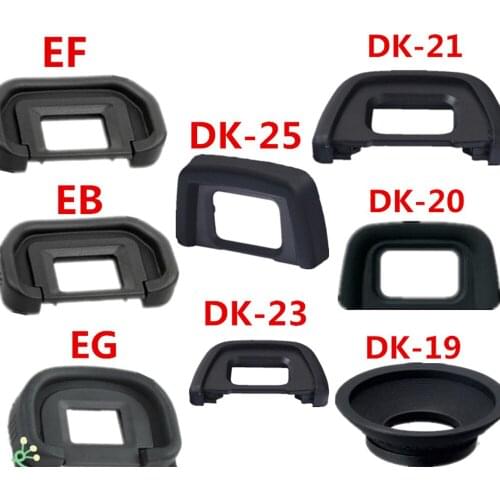 DK-19 DK-20 DK-21 DK-23 DK-24 DK-25 EF EB EG EC DK-5 Rubber Eye Cup Eyepiece Eyecup for nikon canon SLR Camera 10pcs
