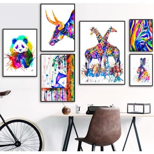 Full Square/Round 5D Diamond Painting Multicolor Zebra Rabbit Giraffe Whale Panda Tiger Embroidery Cross Stitch Rhinestone Mosai