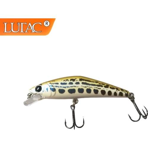 LUTAC Hard Plastic Artificial Sinking 5.8g Minnow Wholesale Carp Fishing Jerkbait Gear Tackle
