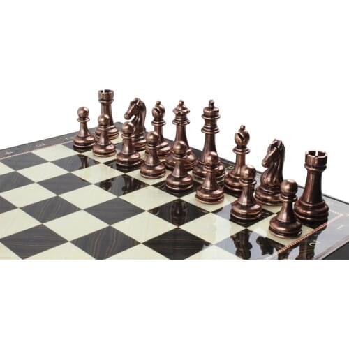 Luxury Wood Chess First Class Wood Boxed Chess set 37 cm Customized Wooden Board Game Christmas Gift for Mother Christmas game