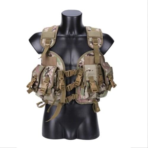 Outdoor Hunting Ciras Tactical Military Airsoft Vest Plate Carrier Unloading Chest Rig Bag Molle Camping Travel Sport Trekking 2