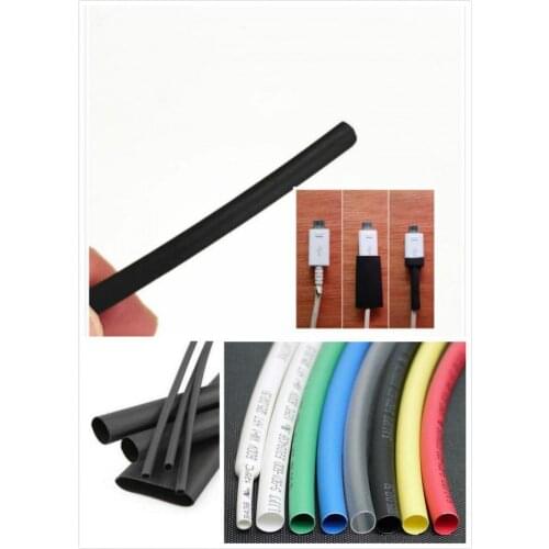2/5/10M 7 colors available Heat Shrink Tubing Heat Shrink Tube Cable Sleeve Electrical Insulation DIY Connector Repair