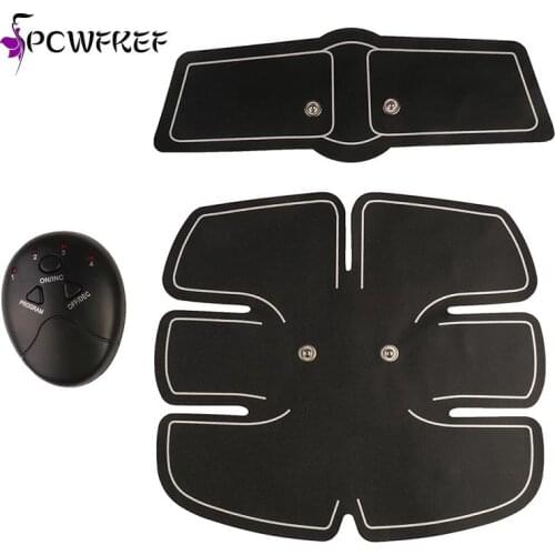 EMS Smart Abs Stimulator Abdominal Muscle Training Pad Body Fit Slimming Trainer