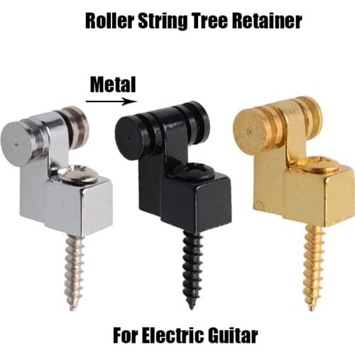 2 Pcs 3 Color Roller String Tree Retainer for Electric Guitar with 3 Colors
