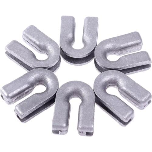 6Pcs/lot Grass Trimmer Head Eyelet Bump and Go Nylon fit for Husqvarnaa T35 T25