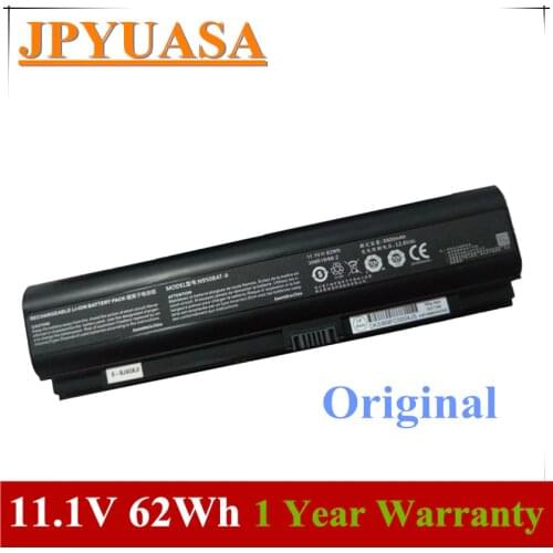 7XINbox 11.1V 62Wh Original N950BAT-6 Laptop Battery for Clevo N950KP6 N950TD N950TP6 N957KP6 N957TD N957TP6 K690E