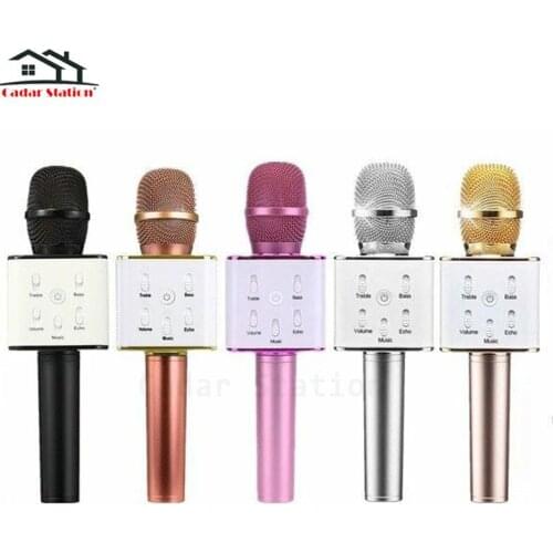 Ready Stock Q7 Microphone Bluetooth Speaker