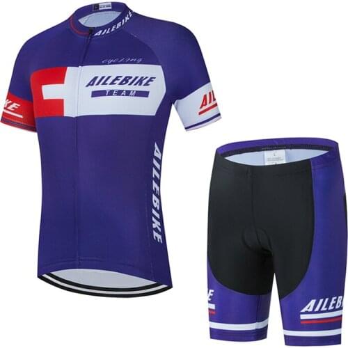 2021 Cycling Jersey Set for Kids Team Outdoor Sports Long Sleeves Breathable Set MTB Clothes Summer Children Balance Bike Jersey