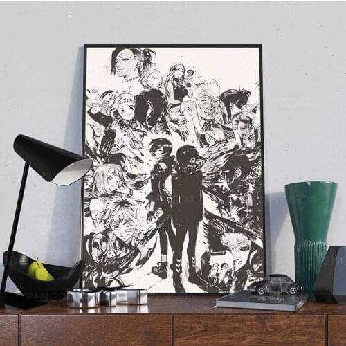 Home Decoration Canvas Tokyo Ghoul Painting Pictures Japanese Anime Wall Art HD Prints Modular Poster No Frame For Living Room