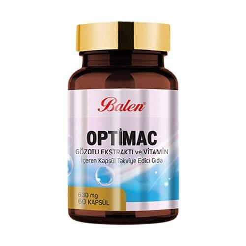 Optimac Gözotu Extract and Vitamin Contain Capsule Reinforcing Food