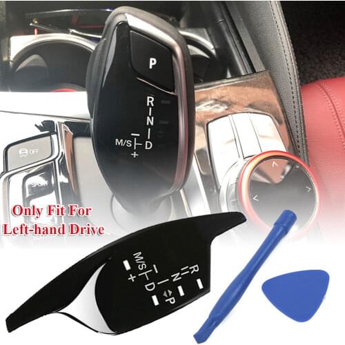 Hot Sale 1PC Gear Shift Knob Panel Decoration Cover Sticker For BMW 5 6 7 Series G30 G38 G02 525 530 540 730 X3 X4 Car Interior