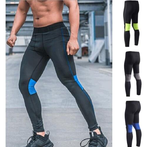 Fitness Running Tights Men Jogger Bodybuilding Mens Pants Leggings Gym Compression Jogging Pants Long Trousers Sport Pants Men