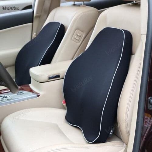 Car lumbar lumbar pad backrest lumbar pillow seat car supplies office maternity seat cushion optional strap fixed CD50 Q02