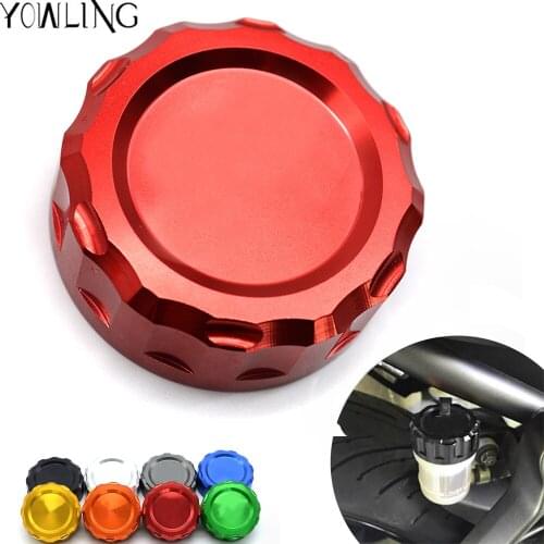 Motorcycle Brake Fluid Reservoir Cylinder Tank cap Cover For Kawasaki Z1000 07 2008 2009 2010 2011 2012 2013 2014 2015 2016