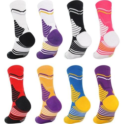 Mens basketball towel socks elite football socks in high help running sports socks ms badminton socks