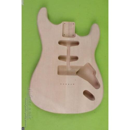 New Solid Body DIY electric guitar Body Replace mahogany Unfinished #851 HHS OR SSH