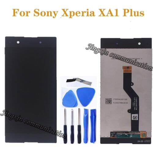Original for Sony Xperia XA1 Plus G3426 G3421 G3412 LCD+touch screen replacement for Sony XA1 plus LCD mobile phone repair parts