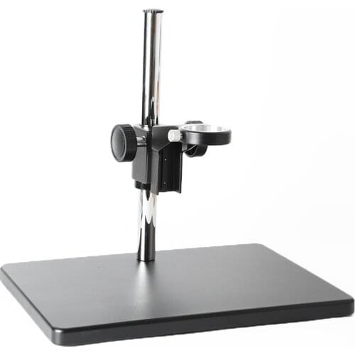 HDMI USB Video Microscope Camera Adjustable Boom Table Working Stand Holder + 50mm Ring Holder + Multi-axis Adjustable Metal Arm