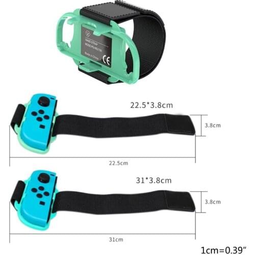 Adjustable Game Hands Straps Wristband For Nin-tendo Switch Just Dance Joy-Con Q81F