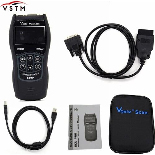 OBD2 Scanner Vgate VS890 Fault Code Reader Auto Diagnostic-Tool Universal For Car OBD 2 II OBDII VS Multi-Languages