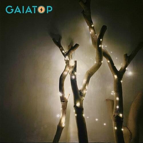 GAIATOP LED Lights Christmas Decoration Festoon Fairy Lights For Room Home Wedding Decor New Year 2022 Decor Lighting Strings