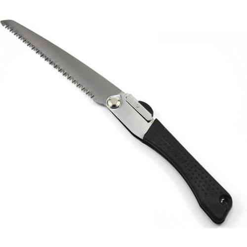 Folding Hand Saw for Tree Trimming Camping Gardening Hunting Cutting Wood PVC Sharp Blade Solid Grip Quality SK-5 Steel