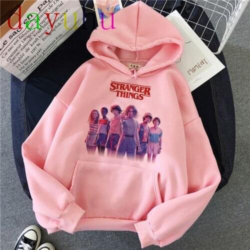 Stranger Things Hoodie Men/Woman Hooded Kpop Sweatshirts Kawaii Oversized Harajuku Hip Hop Hoodies Male/female funny