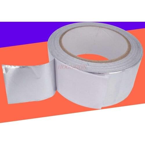 5pcs Thick aluminum foil tape high temperature resistant tin foil tape seal waterproof leak-proof leak-proof self-adhesive pipe