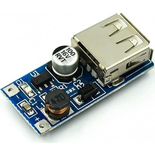 600mA DC-DC Mini Step Up Power Module 1-5V To 5V Step-up Boost Converter