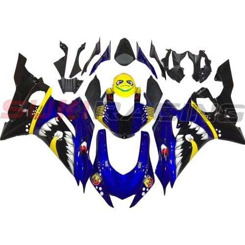 For Yamaha YZFR6 YZF R6 YZF-R6 2017 2018 2019 Motorcycle Injection ABS Plastic Bodywork Fairing Kit Set Motorcycle Accessories