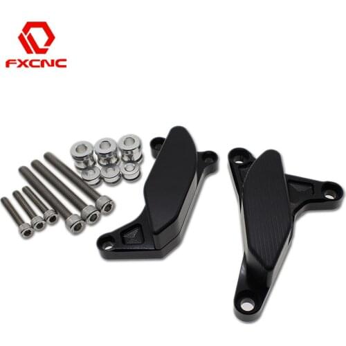 FX CNC Motorcycle Engine Frame Cover Protector Guard Slider Crash Pads Case Slider Crash Protection For Yamaha FZ8 2012