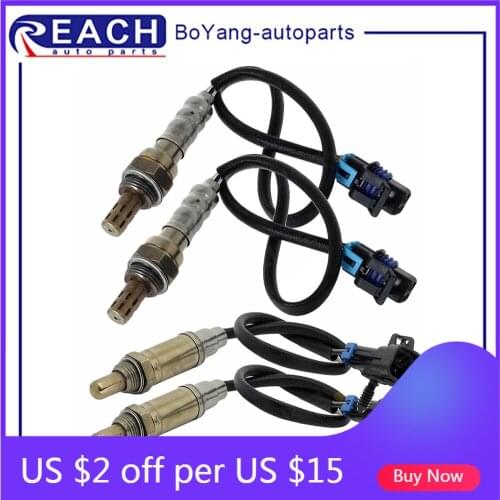 4 Wires Lambda O2 Oxygen Sensor Upstream Downstream for 2008-2011 Cadillac CTS 2007-2009 Cadillac SRX 3.6L 234-4818 234-4819