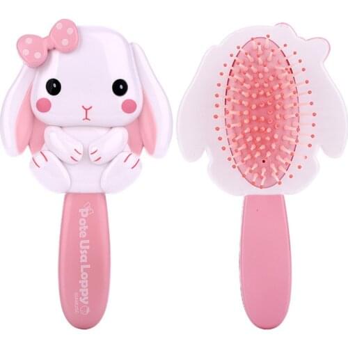 Anti-static Shunfa Massage Hairdressing Children Cartoon Comb Small Fresh Simple Personality Beautiful Kid Girls Mini Comb