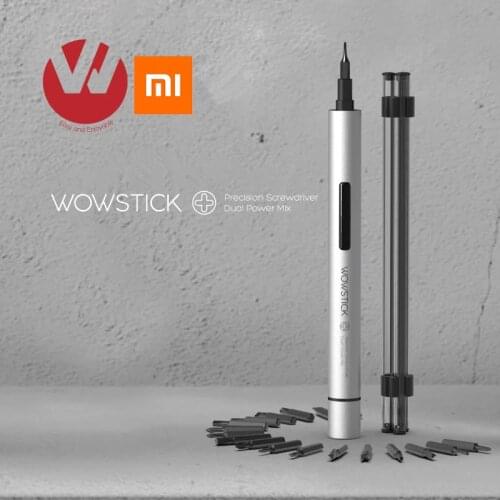 Xiaomi Mijia Wowstick 1p+ Electric Screwdriver Kit Cordless Power Screwdriver Multi-Positional S2 Aluminum Alloy Phone Repair