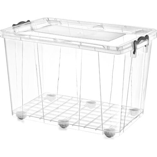 Plastart Hide Box 60 L Wheel Storage Container